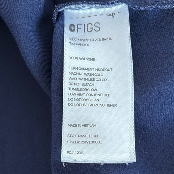 Figs Leon men’s scrub tops , lot of 3 , sz 3XL - Picture 14 of 14